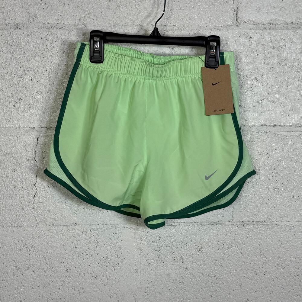 Nike Dri-Fit Tempo Brief Lined Women's Running Shorts vapor green/bicoastal XS